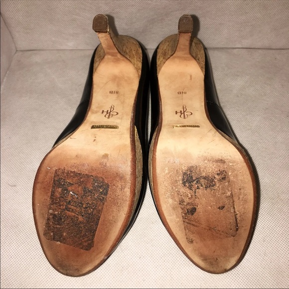 Cole Haan Black leather high heels 8.5 - Picture 6 of 6